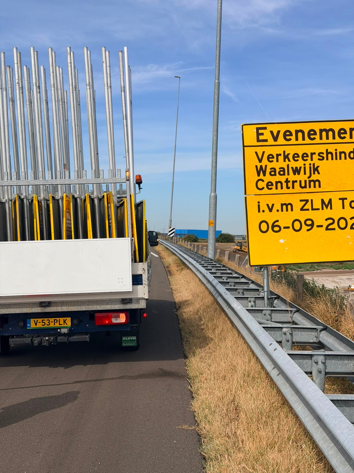 Ondersteuning bij wegwerkzaamheden in Waalwijk